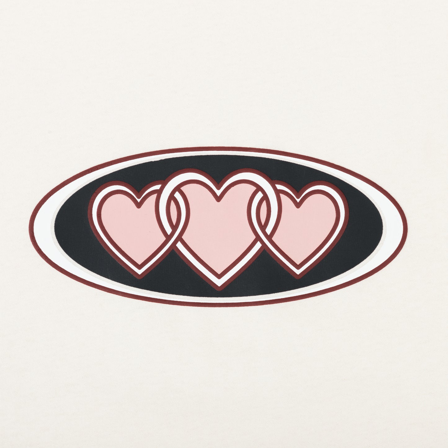Tee of Hearts - Beige