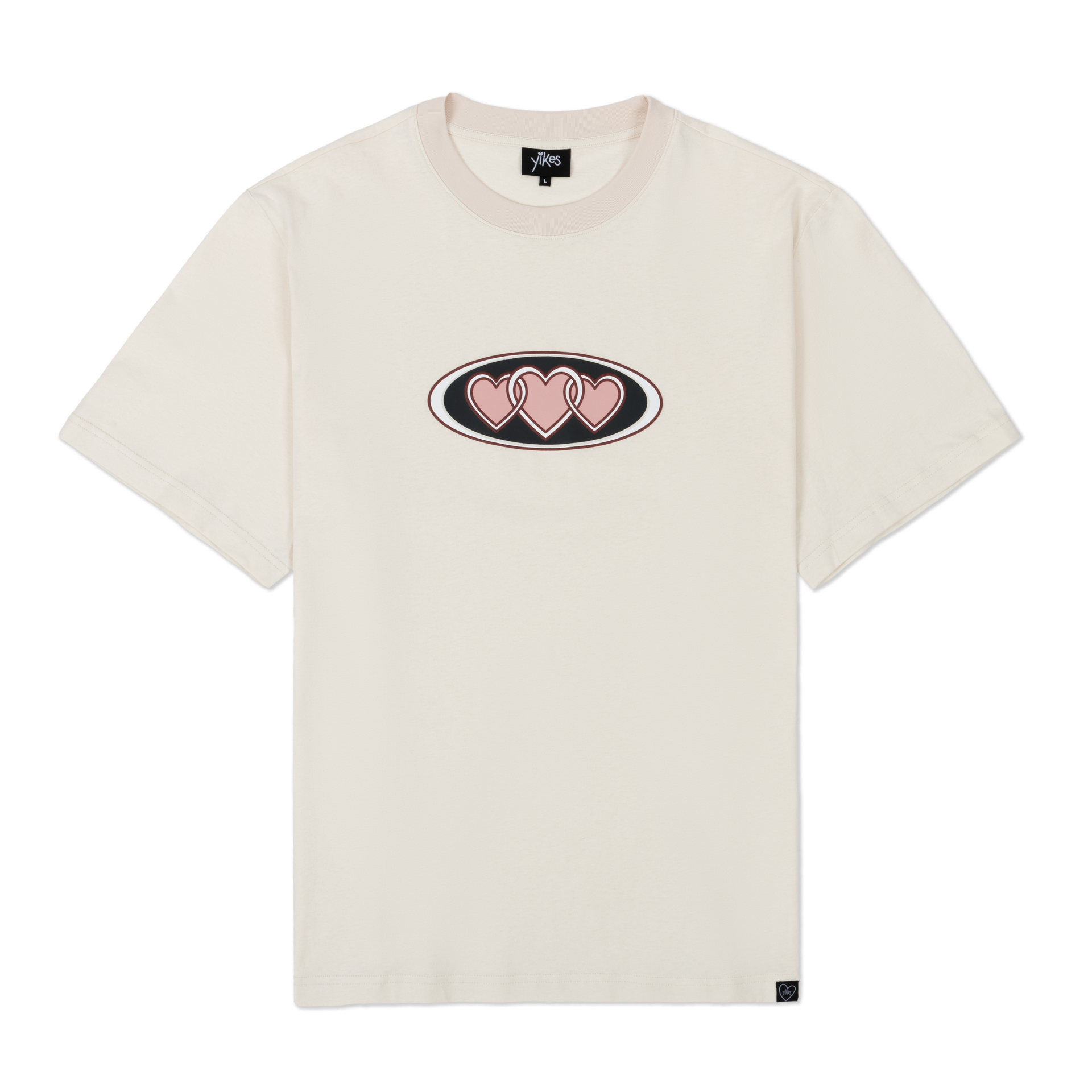 Tee of Hearts - Beige – Eddy Burback